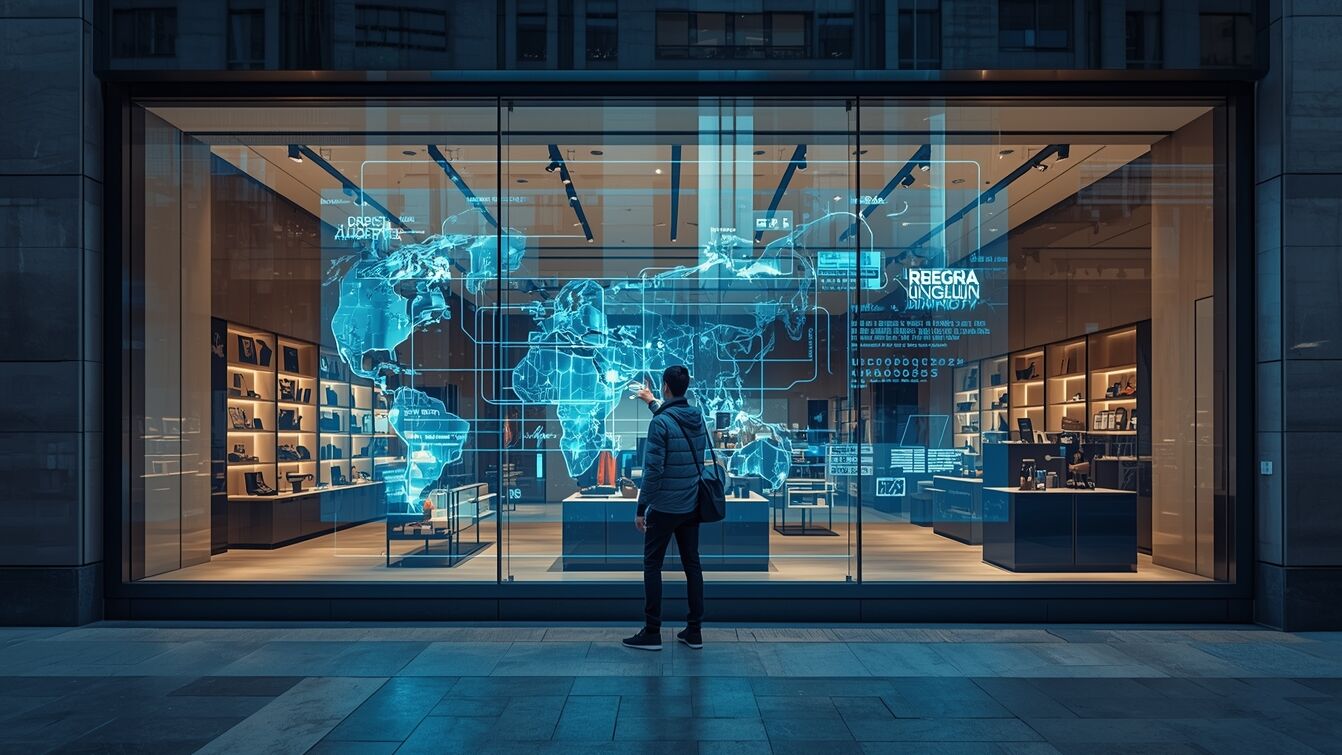 Interactive Store Front Window